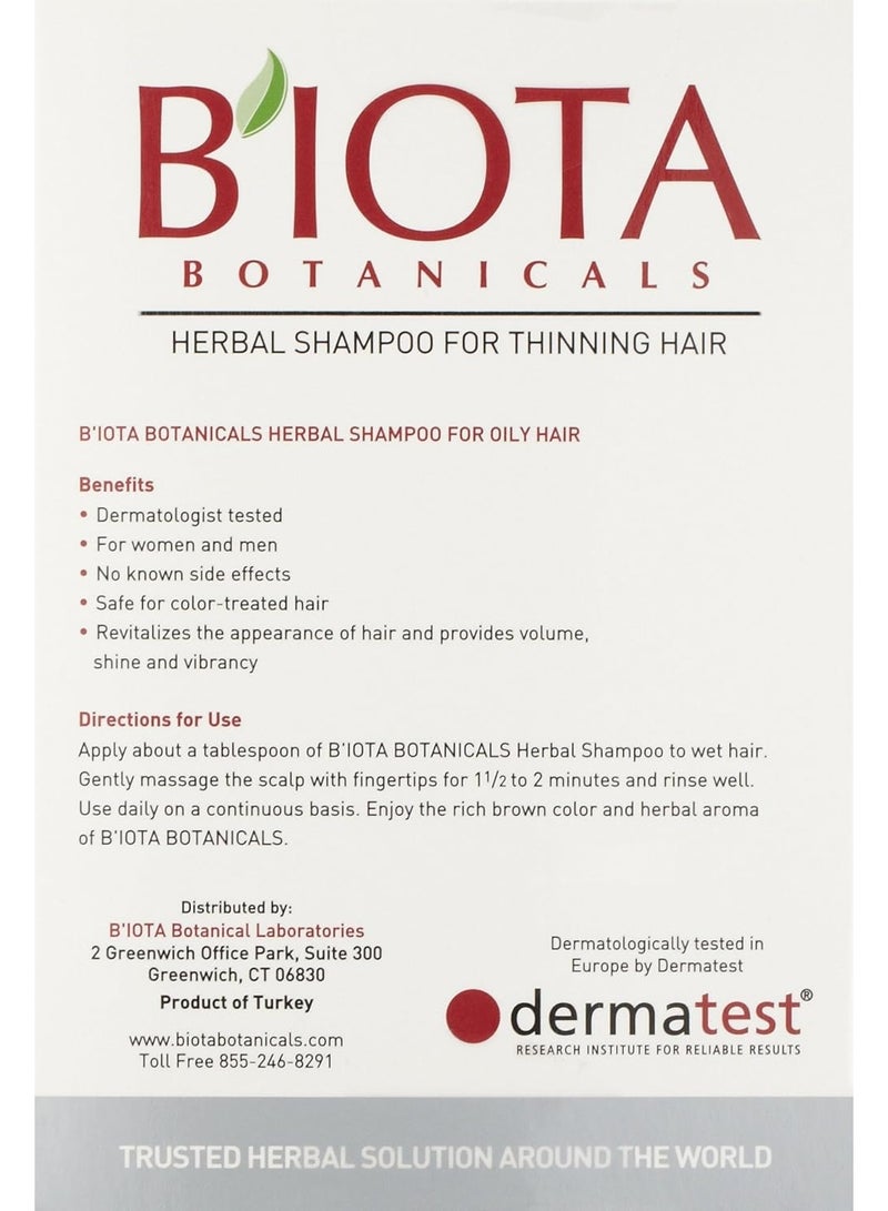 BIOTA BOTANICALS ADVANCED HERBAL CARE SHAMPOO (OILY CARE FORMULA) - Image 4