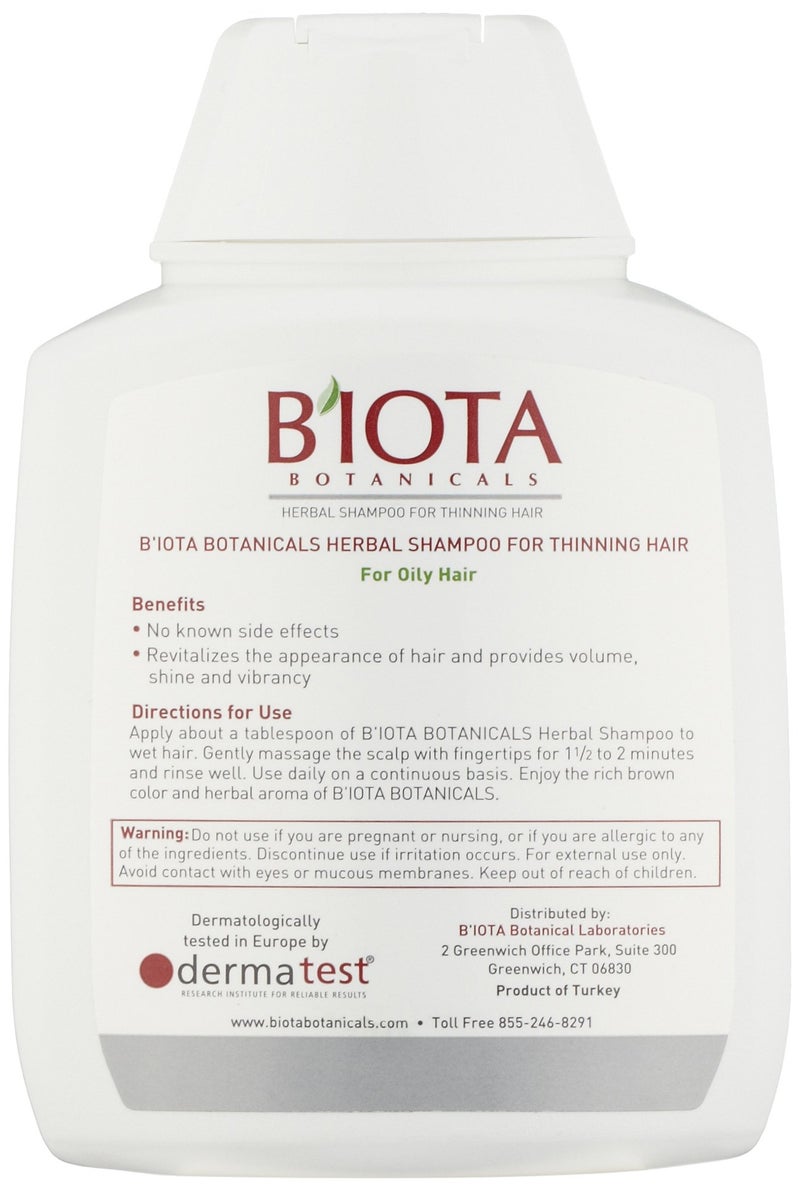 BIOTA BOTANICALS ADVANCED HERBAL CARE SHAMPOO (OILY CARE FORMULA) - Image 2