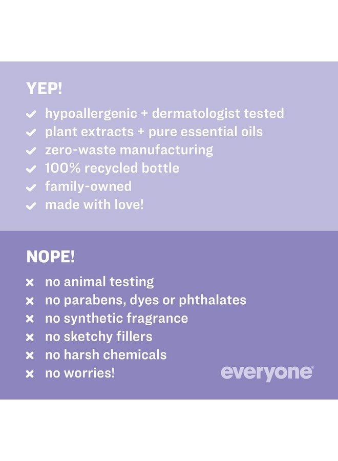 Everyone Veryone Nourishing Hand And Body Lotion 32 Ounce (Pack Of 2) Lavender And Aloe Plantbased Lotion With Pure Essential Oils Coconut Oil Aloe Vera And Vitamin E - Image 5