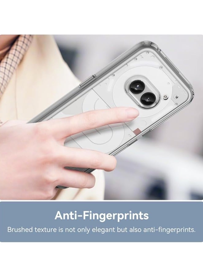 جراب Case for Nothing Phone 2A، ممتص صدمات ناعم مع غطاء خلفي صلب من مادة البولي كربونات الشفافة مقاوم للصدمات جرابات Cases for Nothing Phone 2A-شفاف