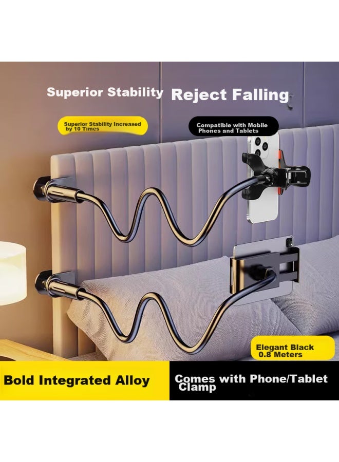 Bzbc Phone Holder, Bedside Ipad Stand, Lazy Stand, Desktop And Bed Clamp And Tv Viewing Gadget, Multifunctional Adjustable Support Stand, Suitable For Apple, Huawei, Xiaomi - Image 1