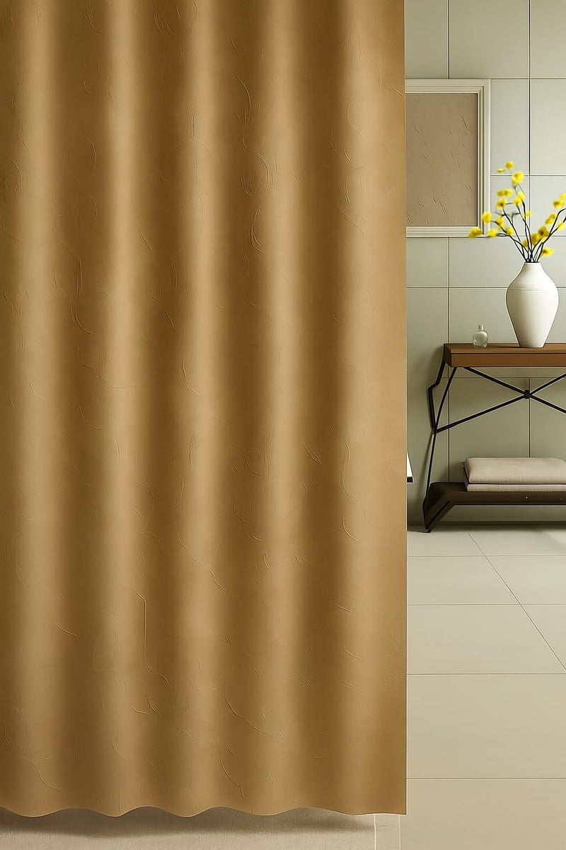 Luxury Floral Shower Curtain - 180x180cm - Image 1