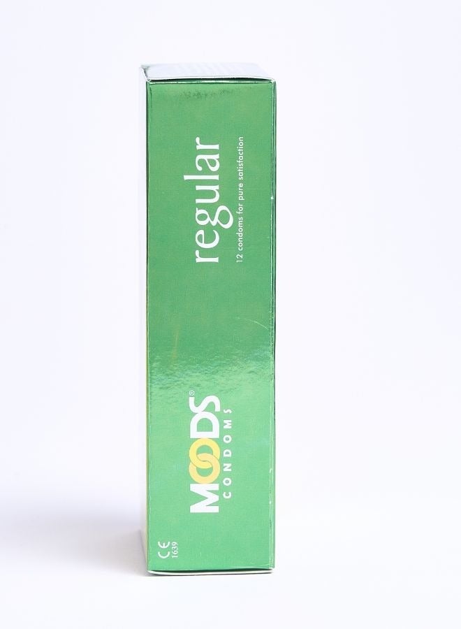 Moods واقيات ذكرية عادية 12 قطعة - Image 3