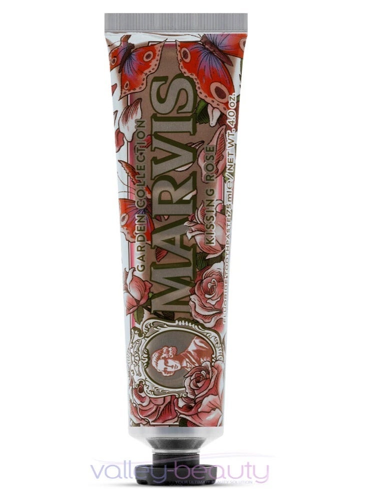 Marvis Kissing Rose Toothpaste 75ml - Image 2