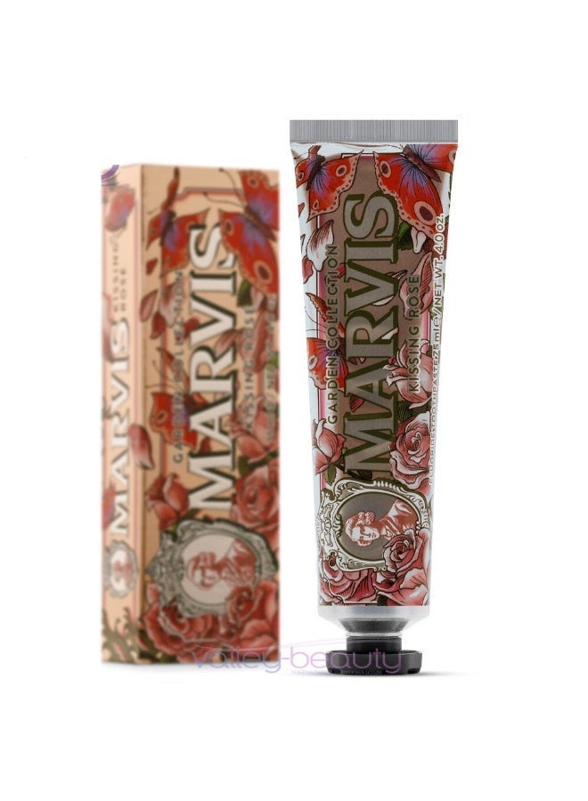 Marvis Kissing Rose Toothpaste 75ml - Image 1