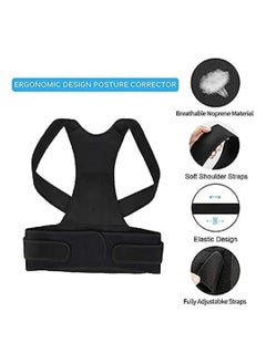 Y&D Back Brace, Posture Corrector for Women and Men, Support Straightener, Upper Brace Trainer Body Correction Neck Shoulder, Relieves pain, Straightens the (M)  - Image 3