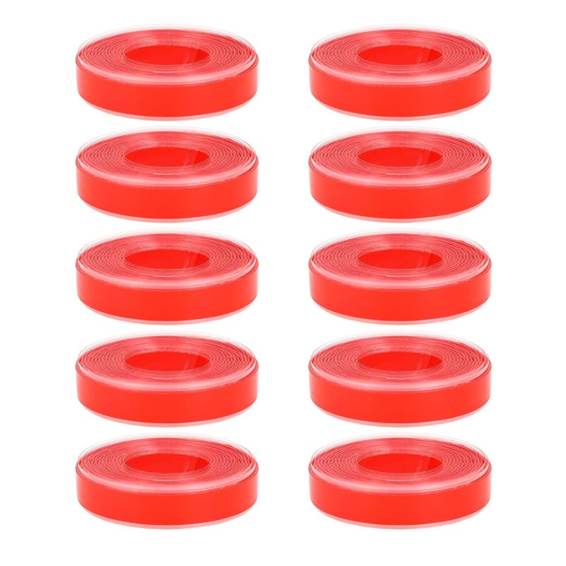 Double Sided Nail Tape Transparent Strong Adhesive Heat Proof Nail Art Display Tape for Salon Home 10 Rolls 3.28 Feet Each - Image 5