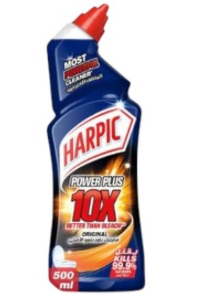 Harpic Harpic Multi-Purpose Cleaner Home Power Plus 10X Furniture Floors Racks Home Appliances Bathrooms Kitchens Glass Metals and Tiles Leaves surfaces clean and shiny 500 ML  - Image 1