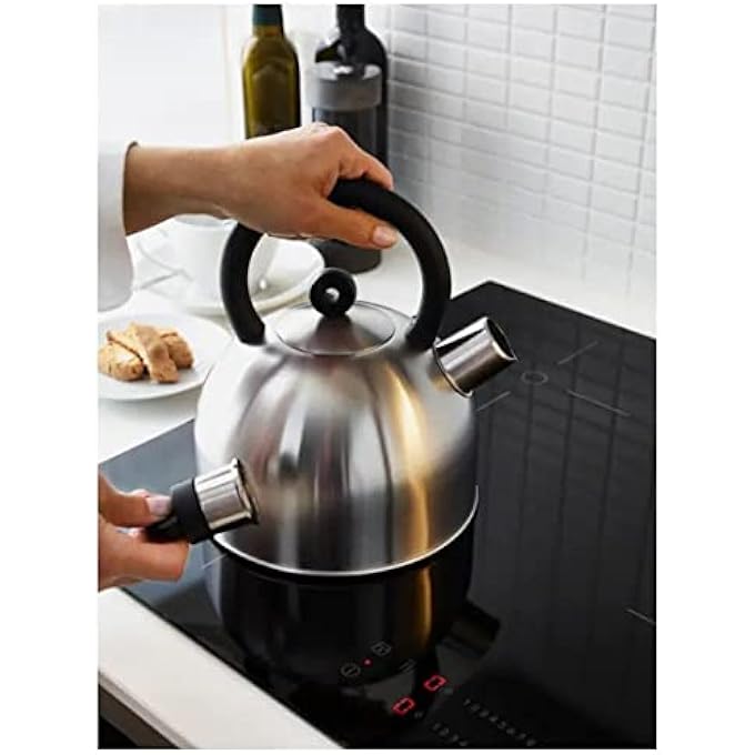 Digital Shoppy Vattentt Kettle Stainless SteelBlack 2 L - Image 2