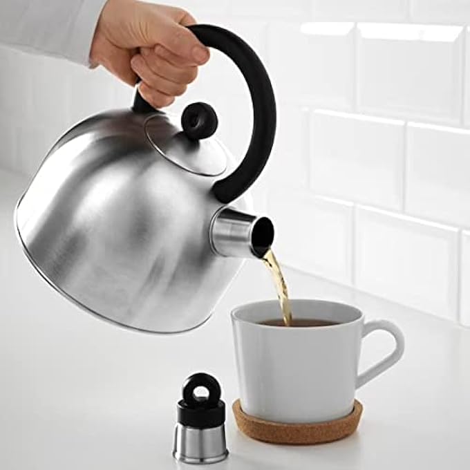 Digital Shoppy Vattentt Kettle Stainless SteelBlack 2 L - Image 4