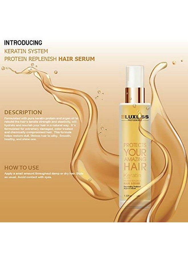 Luxliss Keratin Protein Replinish Hair Serum 50 Ml  - Image 5