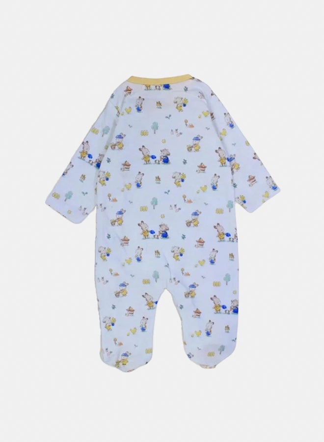 Bumber Unisex Cotton Baby Bodysuit - Animals Design - Image 2