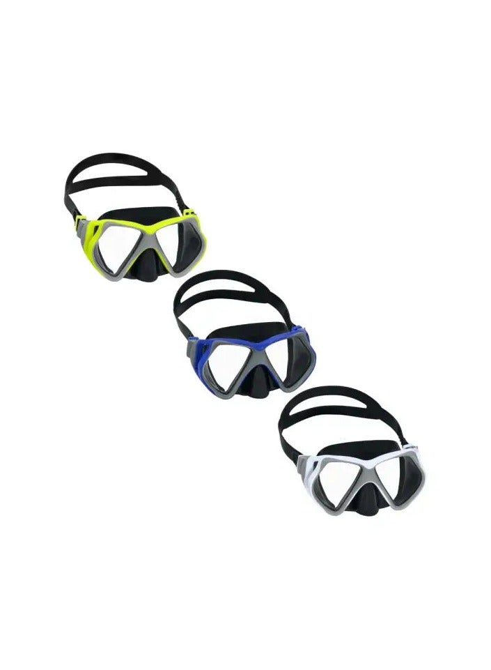 بست واي قناع Dominator Pro™ – قناع غوص عالي الأداء مع عدسات مضادة للضباب ومانع تسرب وحزام قابل للتعديل للغطس والغوص السطحي - Image 1