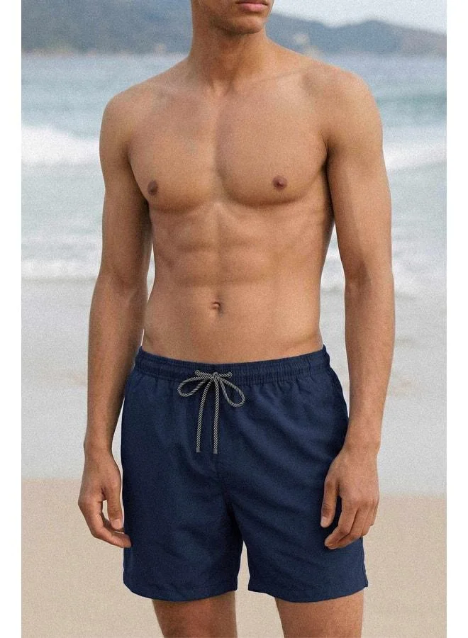 Aytuğ Basic Navy Sea Shorts.