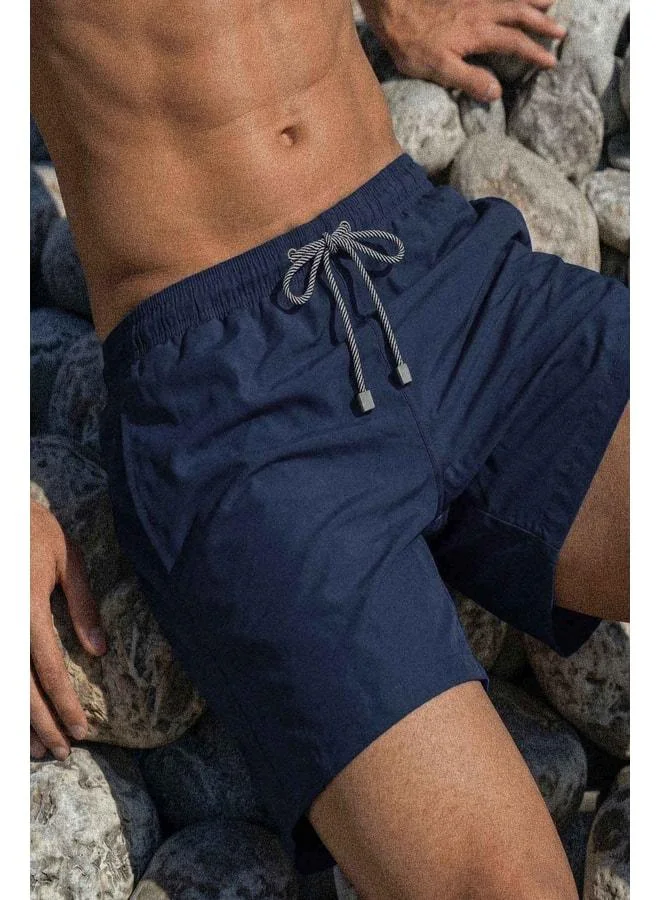 Aytuğ Basic Navy Sea Shorts.