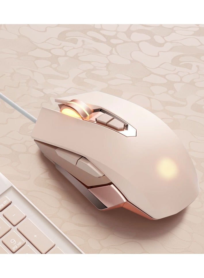 EBMINI New Frontier Esports Gaming Mechanical Silent Wired Mouse