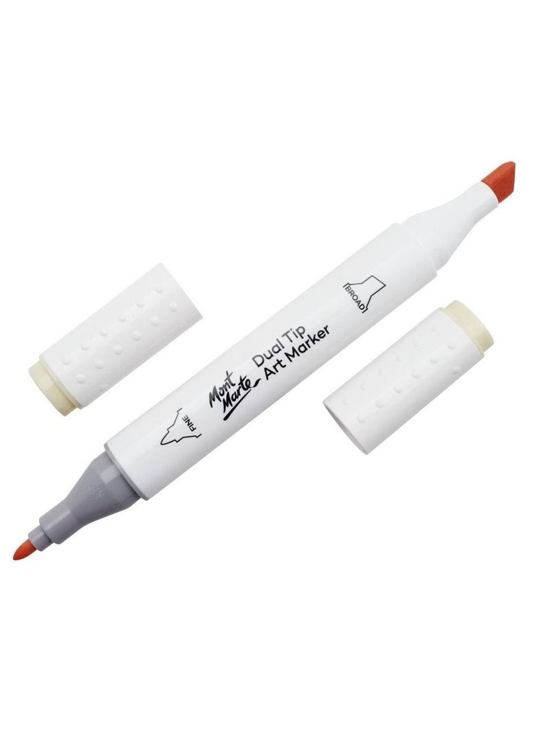 Mont Marte Dual Tip  Premium Art Marker Canaria Yellow - Image 1