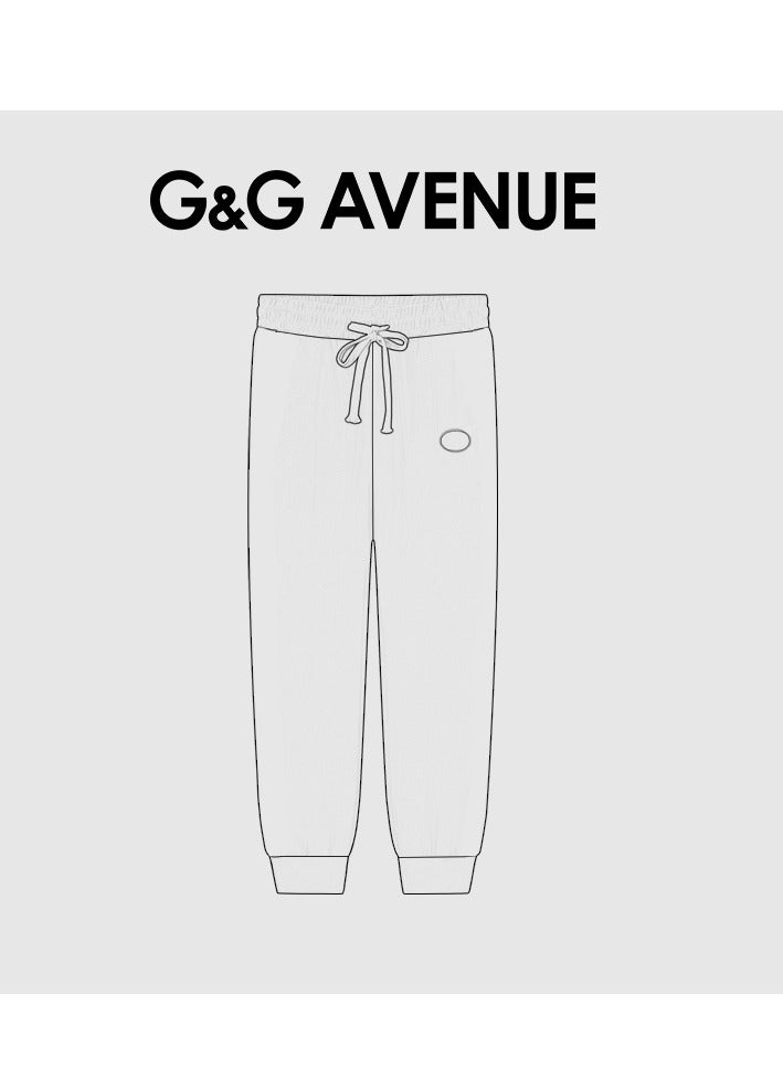 G&G AVENUE Spring and autumn New Men's Drawstring Casual Sports Pants Elastic Jogging Fashion Pure Cotton Exercise Outdoor Versatile Sports Pants - Image 4