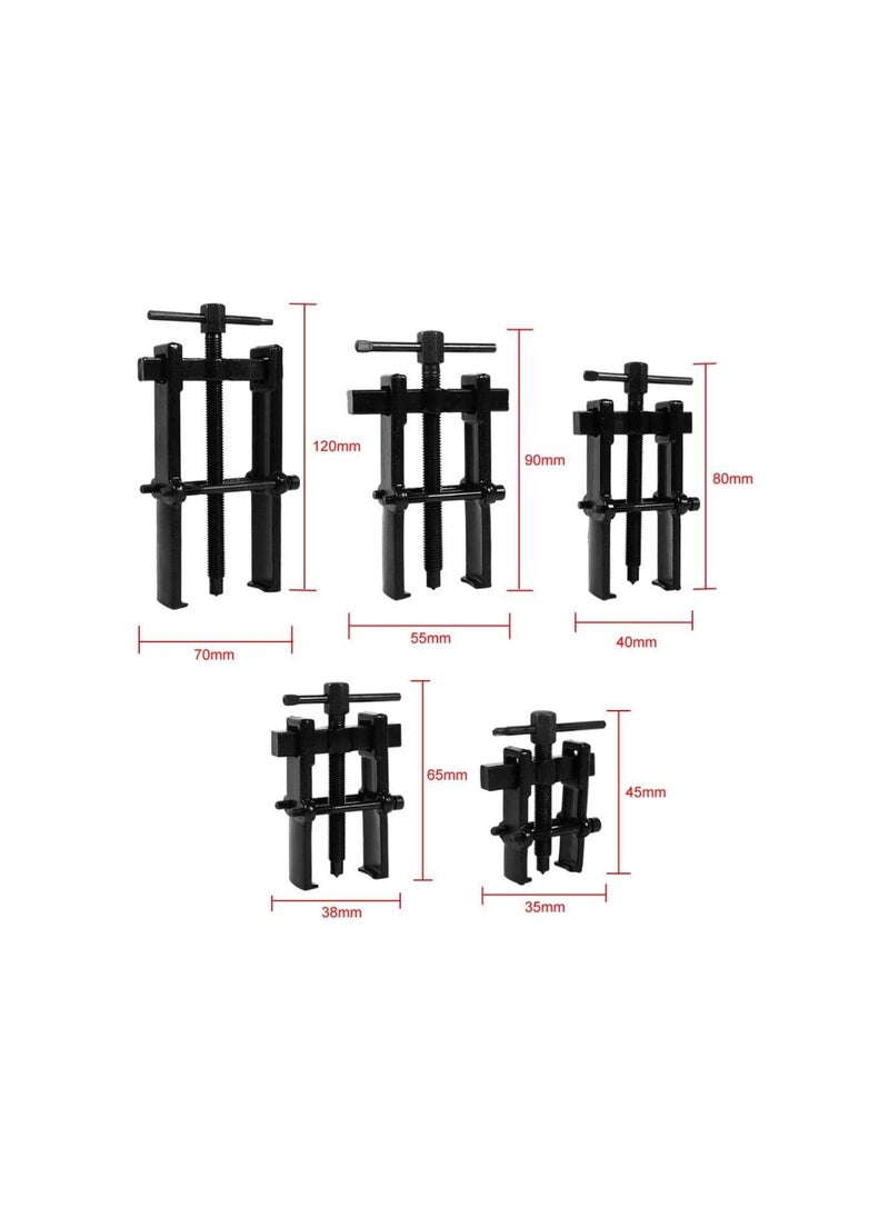 silvercnc - Two Jaw Twin Legs Bearing Gear Puller Remover Hand Tool Removal Kit(4英寸（40 * 80）) - Image 1