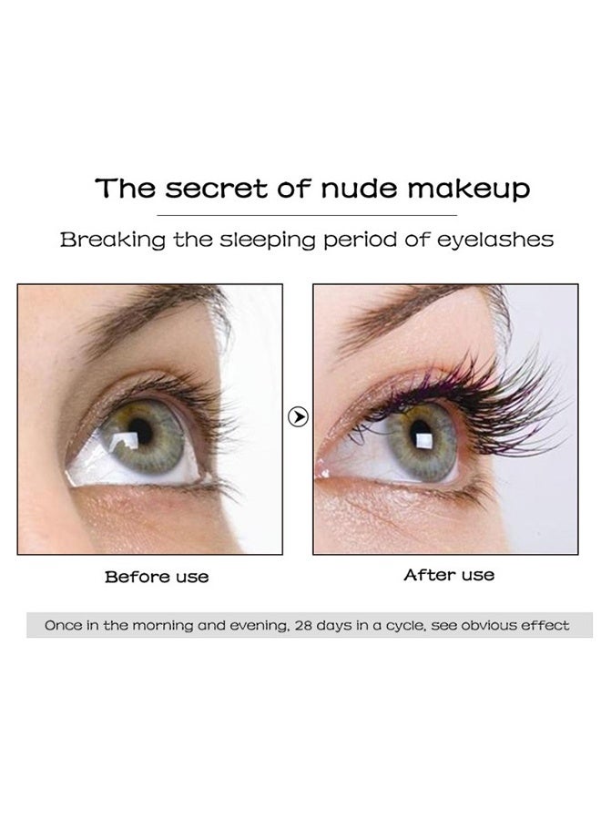 ibcccndc Eyelash Growth Serum, Promote Eyelash growth,toward longer,Plant Extracts Danser and Healthier Eyelashes 8ML  - Image 4