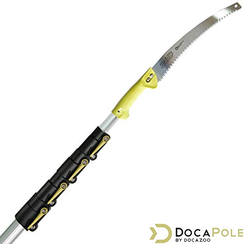 DOCAZOO DOCA Gardening Tools Attachment - Extension Pole for Tree Trimming, Fruit Picker, Roof Rake for Leaves - Pole Saw - Image 2
