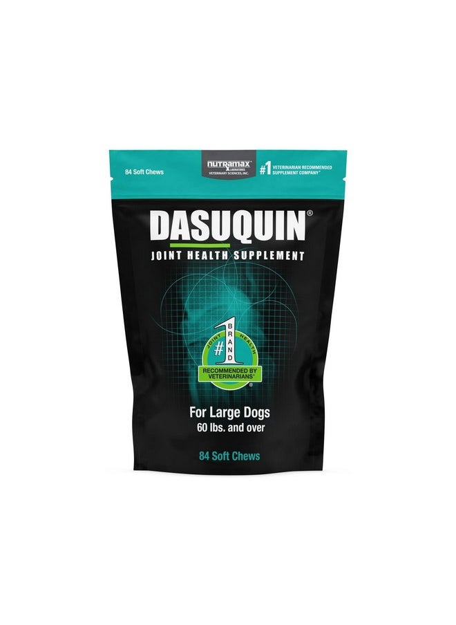 Nutramax Laboratories - Nutramax Laboratories Dasuquin Joint Health Supplement for Large Dogs - With Glucosamine, Chondroitin, ASU, Boswellia Serrata Extract, and Green Tea Extract, 84 Soft Chews - Image 1