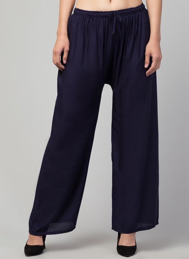 Trend Level Women Wide Leg Fit Palazzos - Image 1