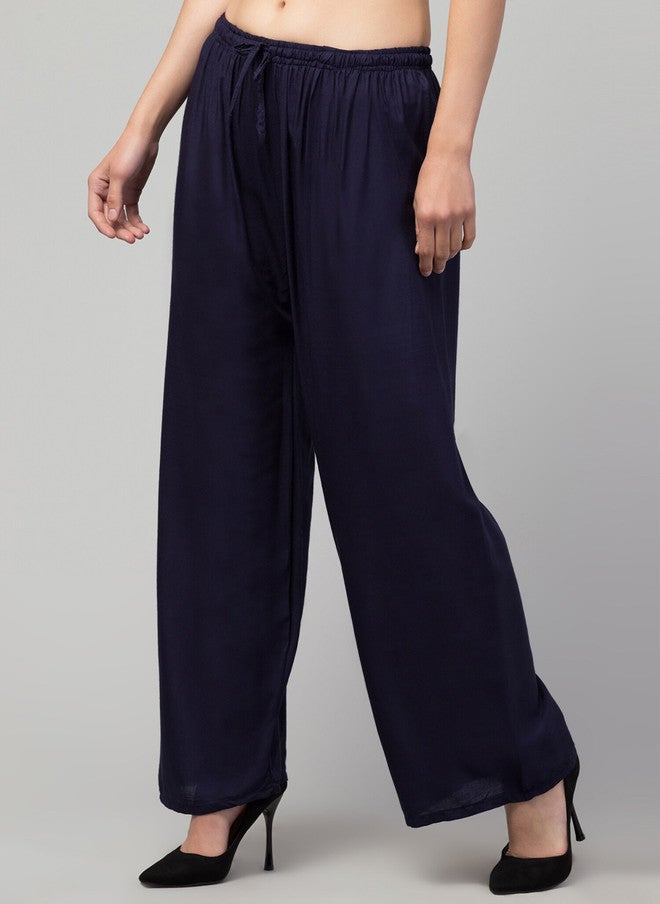 Trend Level Women Wide Leg Fit Palazzos - Image 3