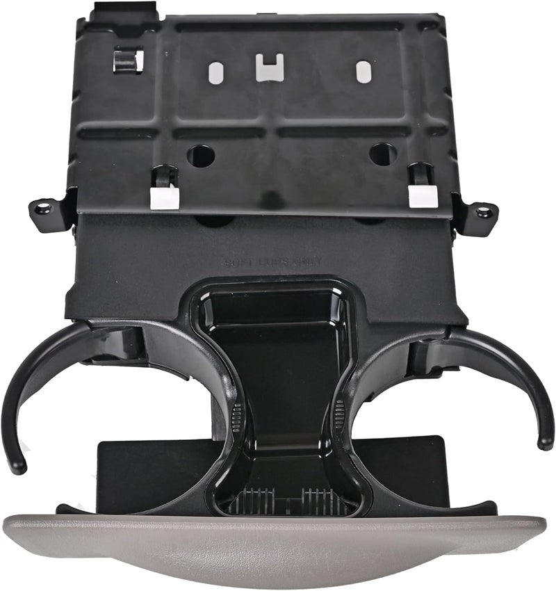 EKLN Dash Dashboard Cup Holder for 1999-2004 Ford Super Duty & Excursion - Graphite Gray - Image 1