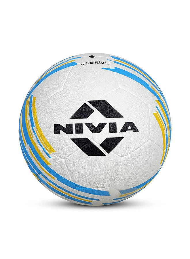 Nivia Country Colour Argentina Football | Size 3 | Machine Stitched | Rubberized Moulded | 12 Panel | Waterproof | Soccer Ball - Image 1