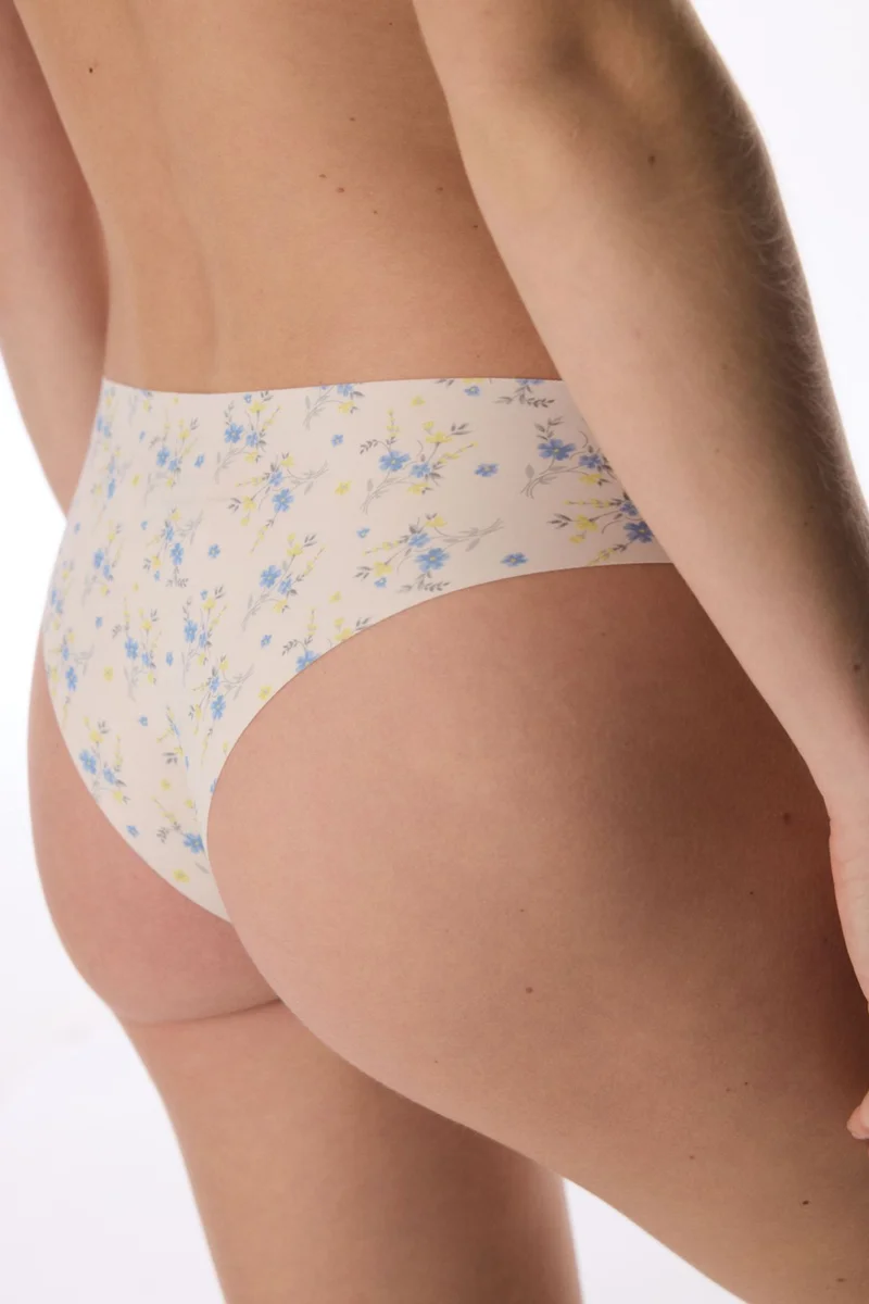 بنتي PENTI Patterned Laser-Cut Brazilian Briefs