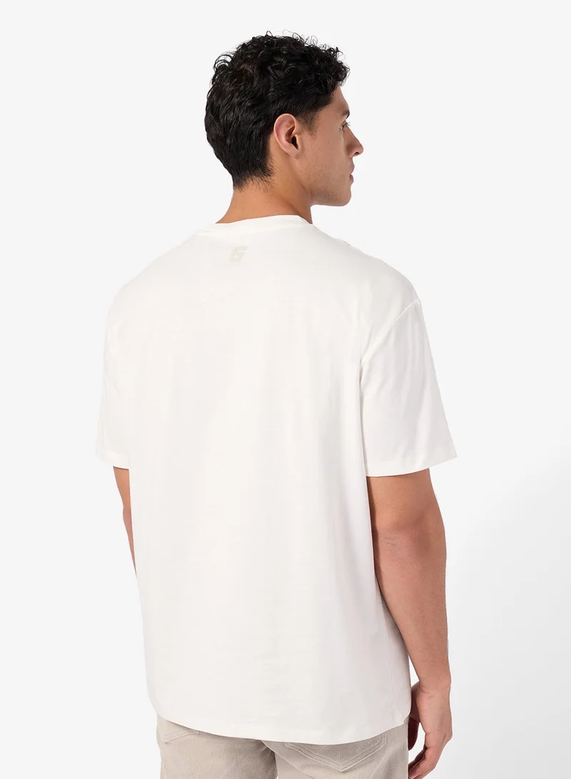 GUESS Azha Crew Neck Over T-Shirt