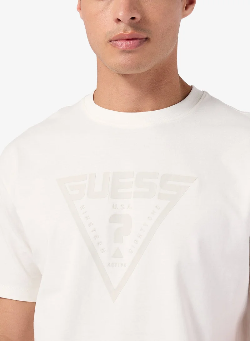 GUESS  Azha Crew Neck Over T-Shirt for Men | Best Price UAE