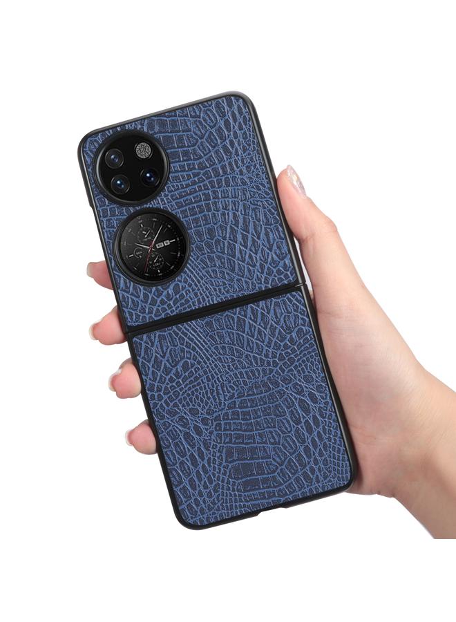 Zaboon Case For Huawei P50 Pocket Shockproof Crocodile Texture PC + PU Case - Image 4