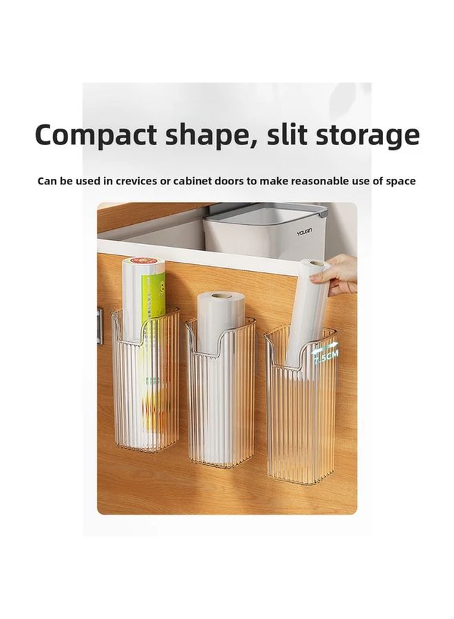 Transparent 2 Pack No Drill Wall Mount Umbrella Holder Space Saving Entryway Organizer - Image 4