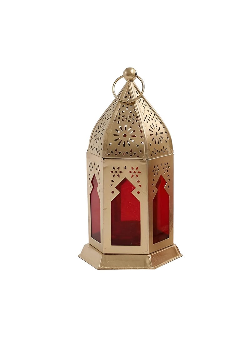 PURESTORY PURESTORY Lanterns for Home Decor Moroccan Lamp Moroccan Lamps Hanging Candle Holder Hanging Lamp for Home Decor Diwali Decoration Christmas Lighting Moroccan Lamp Pack of 2  - Image 1