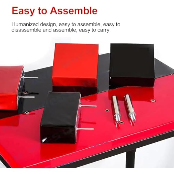 rayihni Professional Arm Wrestling Table, 2200Lbs Standard Competition Training Arm Wrestling Table With Wrist Strap Strength Training Equipment For Gyms Sports Arenas Homes Club Office - Image 2