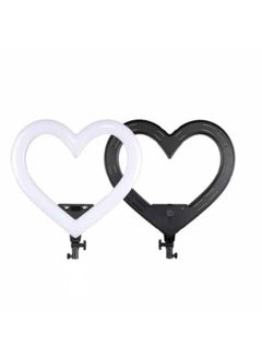 General 19-inch RGB Seven-color Heart-shaped Live Light Fill Light Anchor Beauty And Skin Rejuvenation Internet Celebrity Ring Beauty Light Photography Light-Specifications:2.1 M Conventional Support  - Image 5