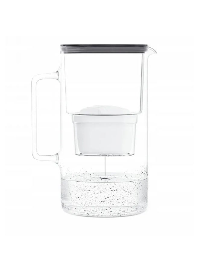 إبريق فلترة مياه ويسبر D2 بوروسيليكات AquaMax سعة 3 لتر – أسود - Image 2