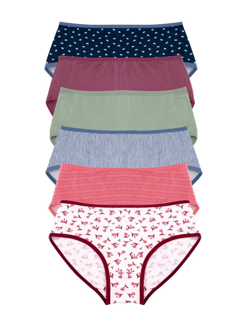Milk - Pack of 6 Classic Sensation Underwear for Women - Image 1