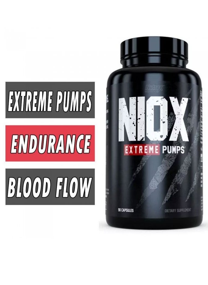 Nutrex Research - NIOX Extreme Pumps 120 Capsules - Image 1