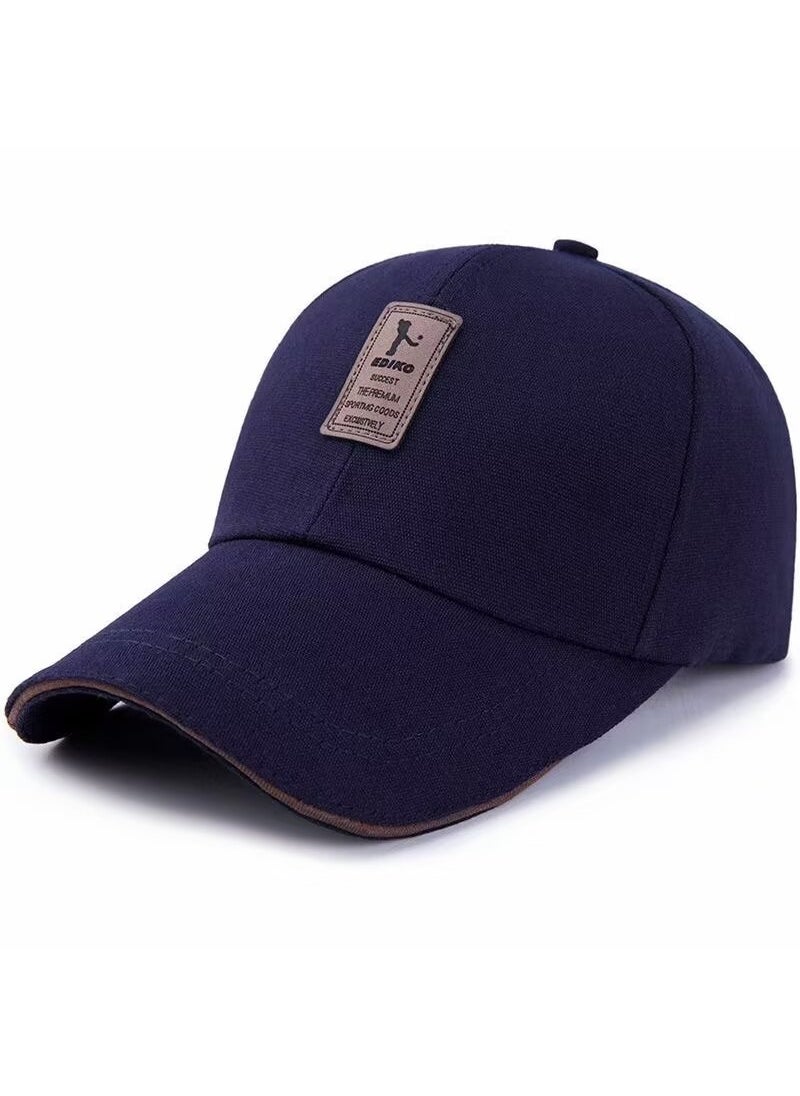 Generic Unisex Baseball Cap Casual Long Brim Duck Tongue Hat Red  - Image 3