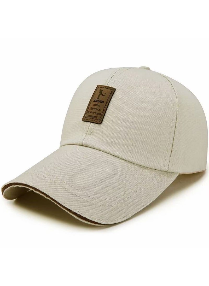 Generic Unisex Baseball Cap Casual Long Brim Duck Tongue Hat Red  - Image 5
