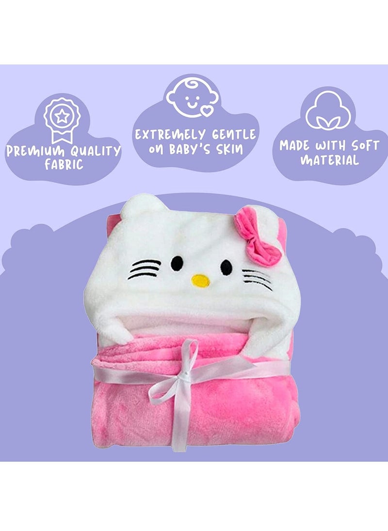 My NewBorn - Baby Towel Bathrobe Hooded Blanket Wrapper Hooded Bath Towel Hooded Sleeping Bag Baby Carrier Baby Product Baby Towel For Kids - Image 1