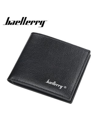Baellerry محفظة رجالية قصيرة محفظة مفتوحة بسيطة رقيقة محفظة جلدية ناعمة أسود - https://f.nooncdn.com/p/pzsku/Z850C0C2AA66CFD3066DAZ/45/_/1739883025/96a62227-2372-4f4c-b17b-8f9286532ff7.jpg