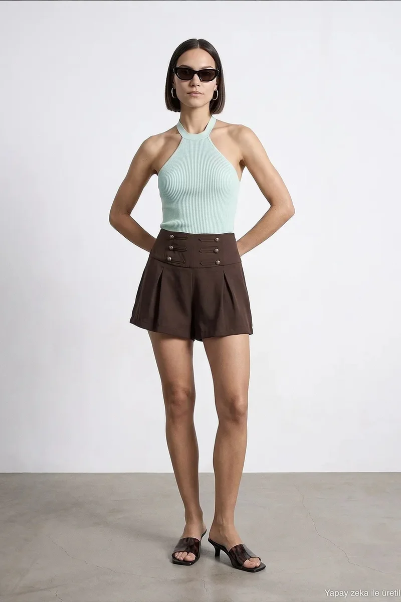 DILVIN Women's Tencel Shorts