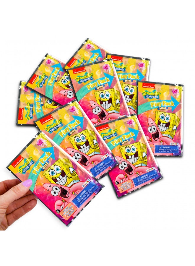 Viacom Spongebob Squarepants Mini Party Favors Set for Kids - Bundle with 24 Mini Spongebob Grab n Go Play Packs with Coloring Pages, Stickers and More (Spongebob Birthday Party Supplies) - Image 3