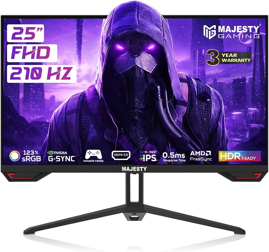 ماجستي Majesty 25 Gaming Monitor 25 inch