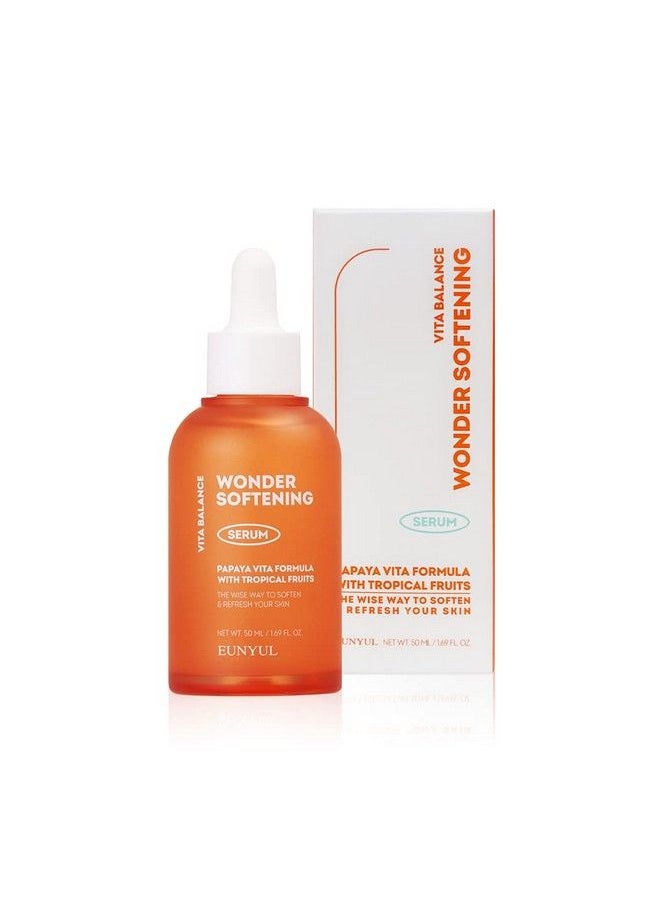 Eunyul Vita Balance Wonder Softening Serum 50Ml / 1.69 Fl. Oz. Papaya Vita Formula With Tropical Fruits/Softening & Refreshing Korean Skincare  - Image 1