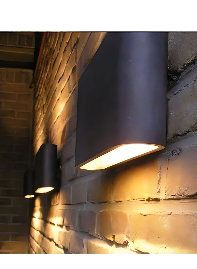 Next Life Modern 12W LED Outdoor Wall Light, IP65 Up and Down Outdoor Garden Wall Lamp - Image 3